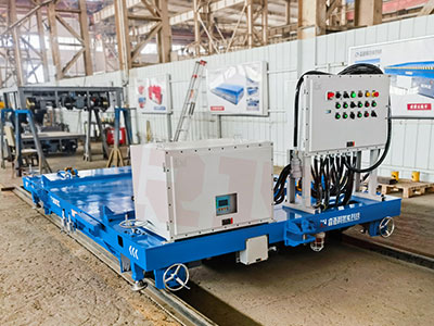 15 tonnás robbanásbiztos elektromos vasúti szállítási kocsi alkalmazása repülőgép-felszerelések