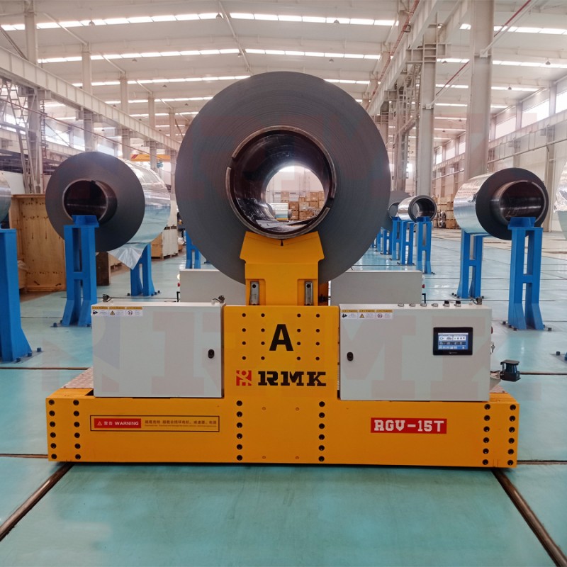 15 tonna akkumulátoros acél tekercs vasúti átviteli kocsi